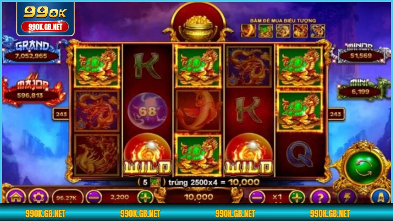 Đôi nét giới thiệu về slot game Kho Báu Tứ Linh 99OK