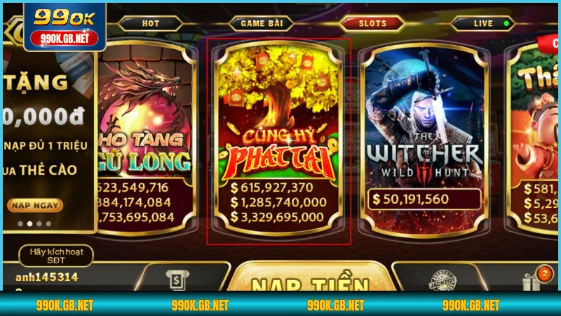 Hướng dẫn newbie cách chơi Cung Hỷ Phát Tài vô cùng đơn giản